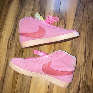 Pink Nike sneaker